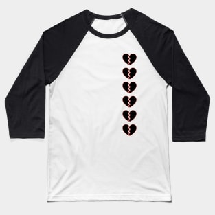 broken heart Baseball T-Shirt